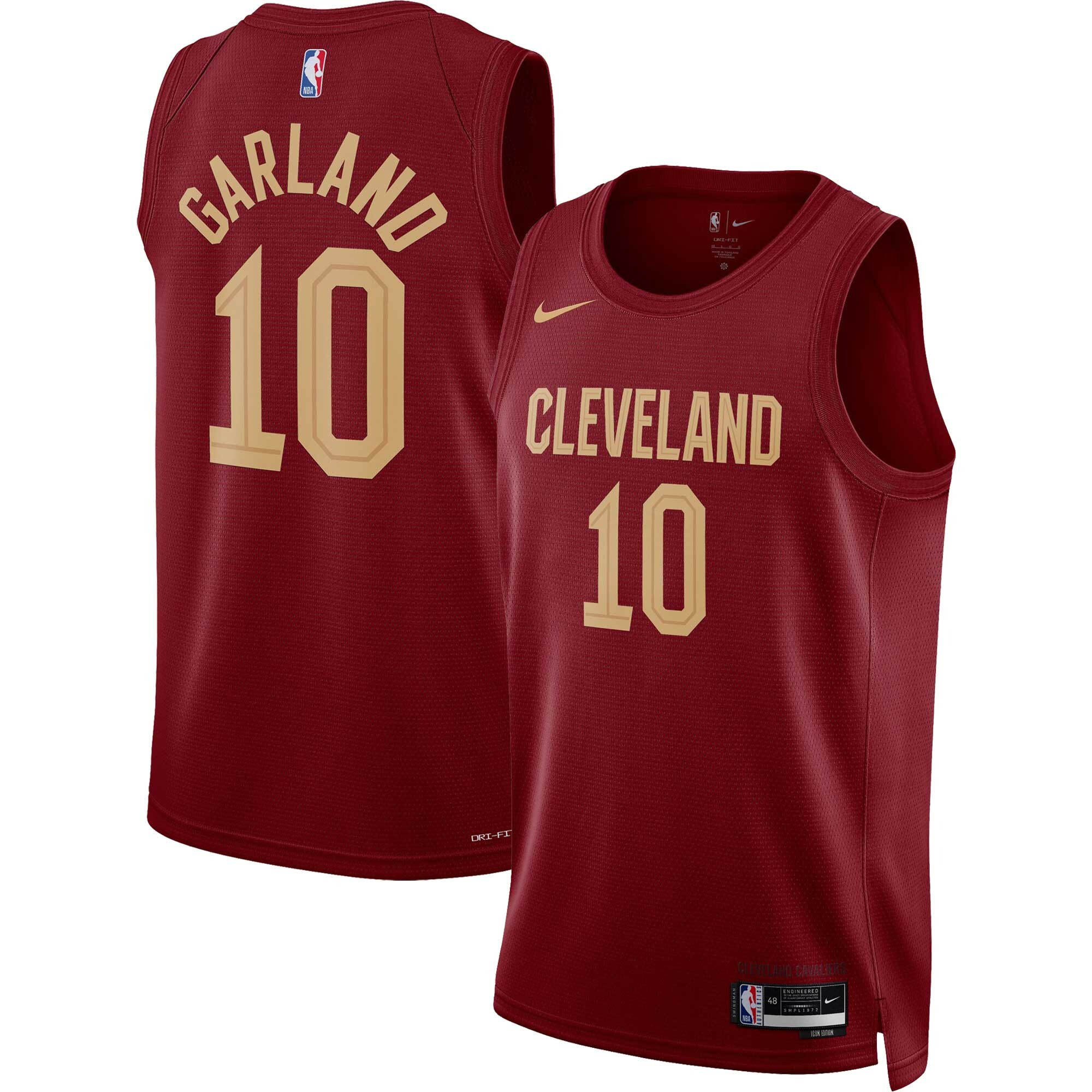 Darius Garland Men's Cleveland Cavaliers Swingman Icon Jersey - All Stitched