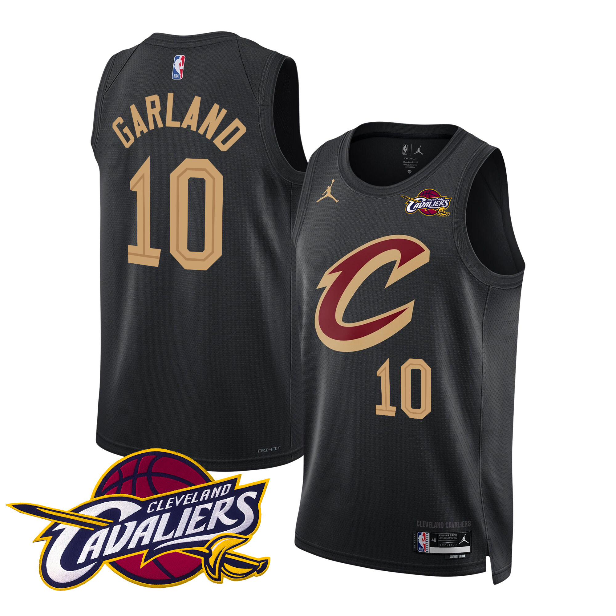 Darius Garland Men's Cleveland Cavaliers Swingman Statement Jersey V2 - All Stitched