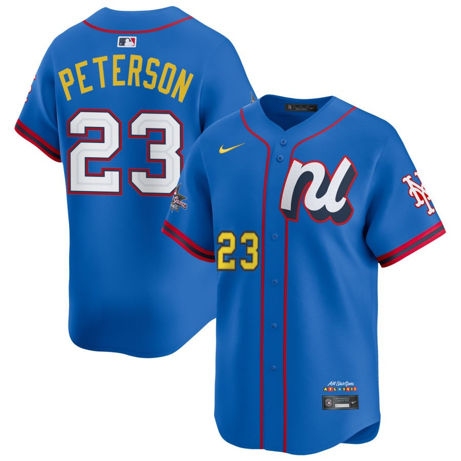 David Peterson National League 2025 All-Star Edition Limited Men Jersey - Blue (2)