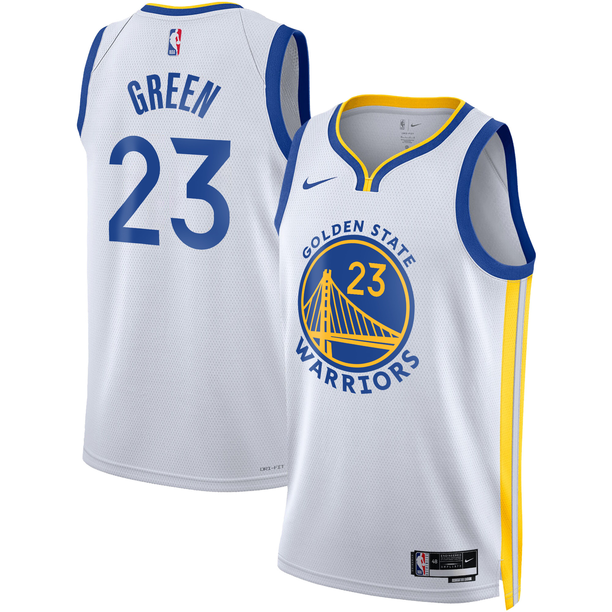 Draymond Green Men's Golden State Warriors 2025 Swingman Association Jersey - All Stitched