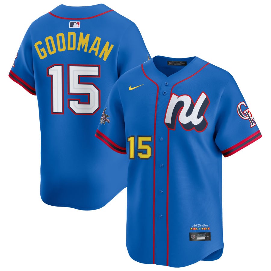 Hunter Goodman National League 2025 All-Star Edition Limited Men Jersey - Blue (1)