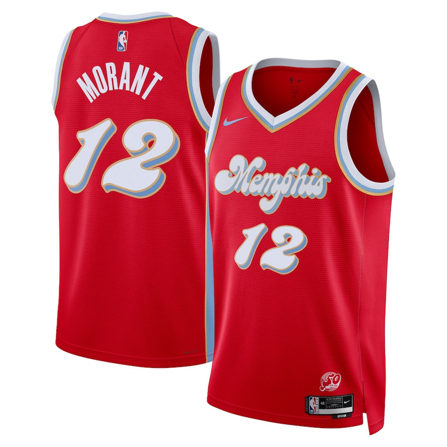 Ja Morant Memphis Grizzlies City Edition Swingman 2024-2025 Men Jersey - All Stitched