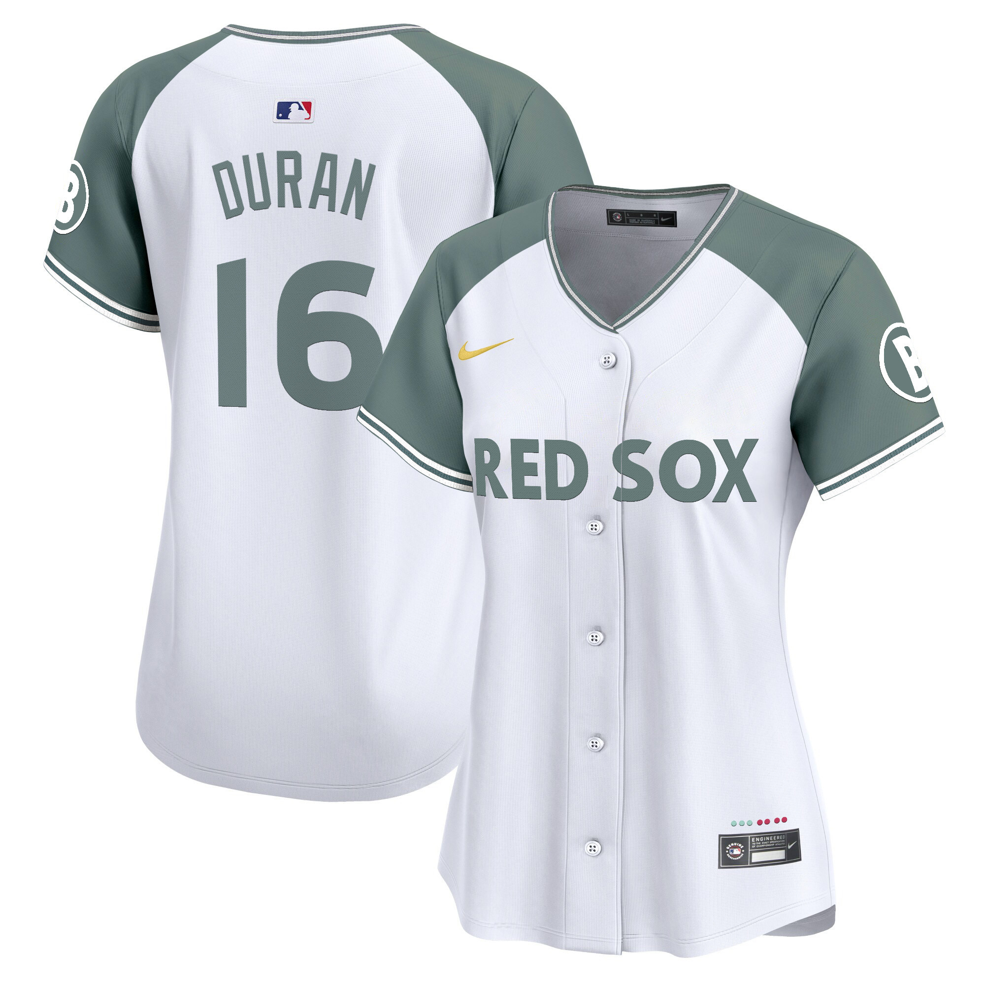 Jarren Duran Women's Boston Red Sox 2025 City Connect Vapor Premier Limited Alternate Jersey - All Stitched