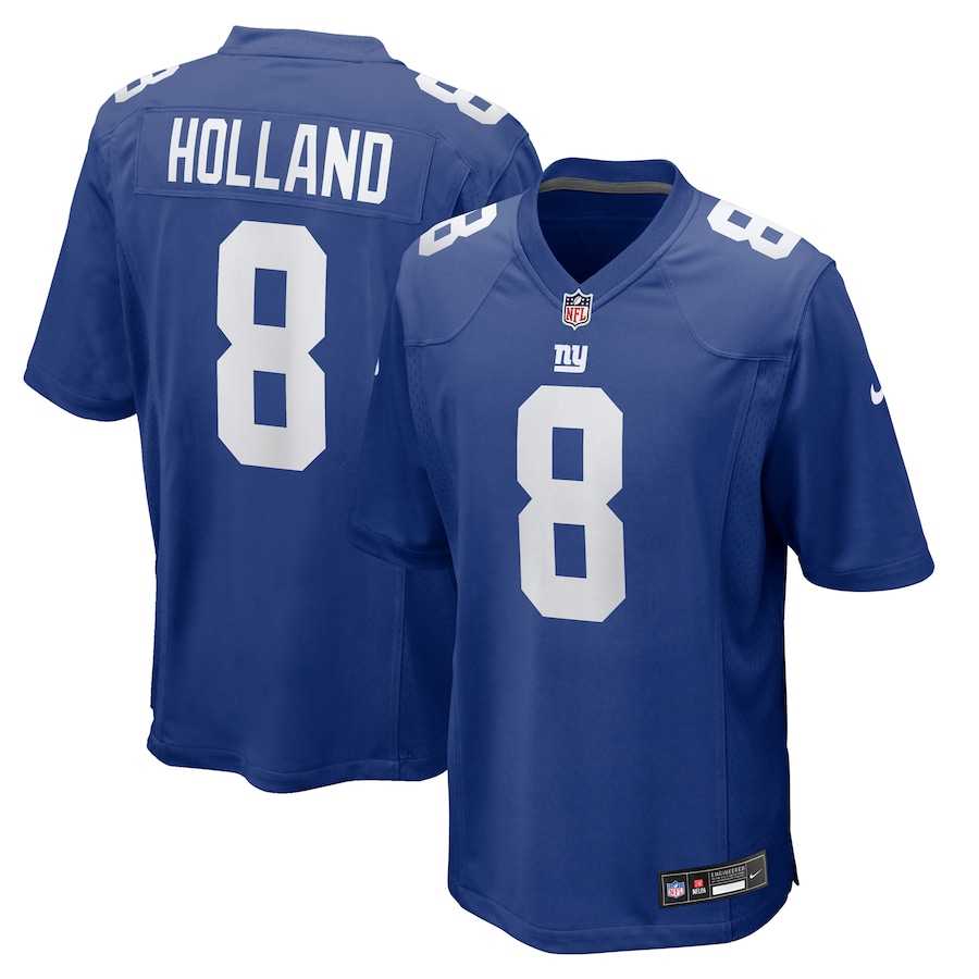 Jevon Holland Men's New York Giants Game Royal Men Jersey