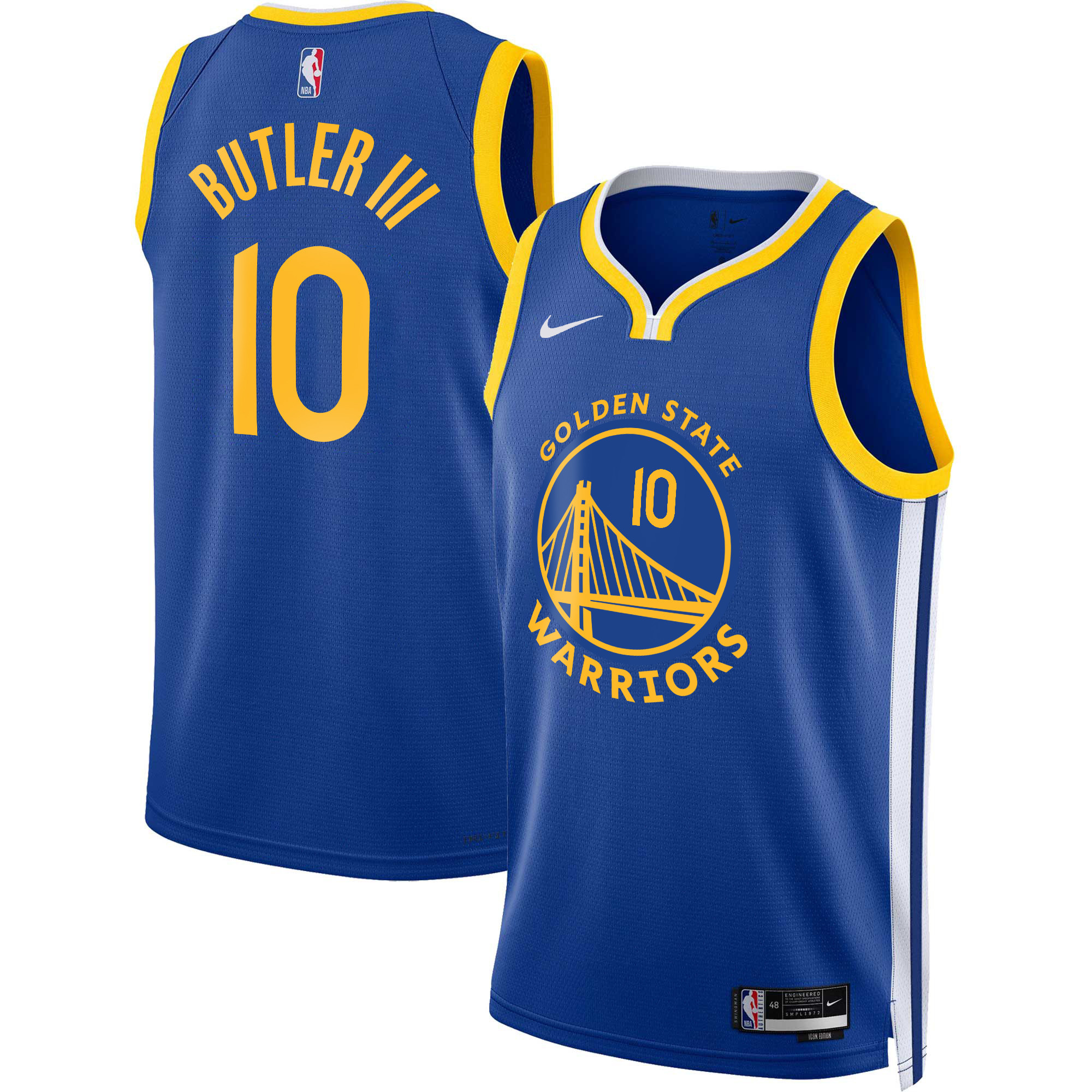 Jimmy Butler Men's Golden State Warriors 2025 Swingman Icon Jersey - All Stitched