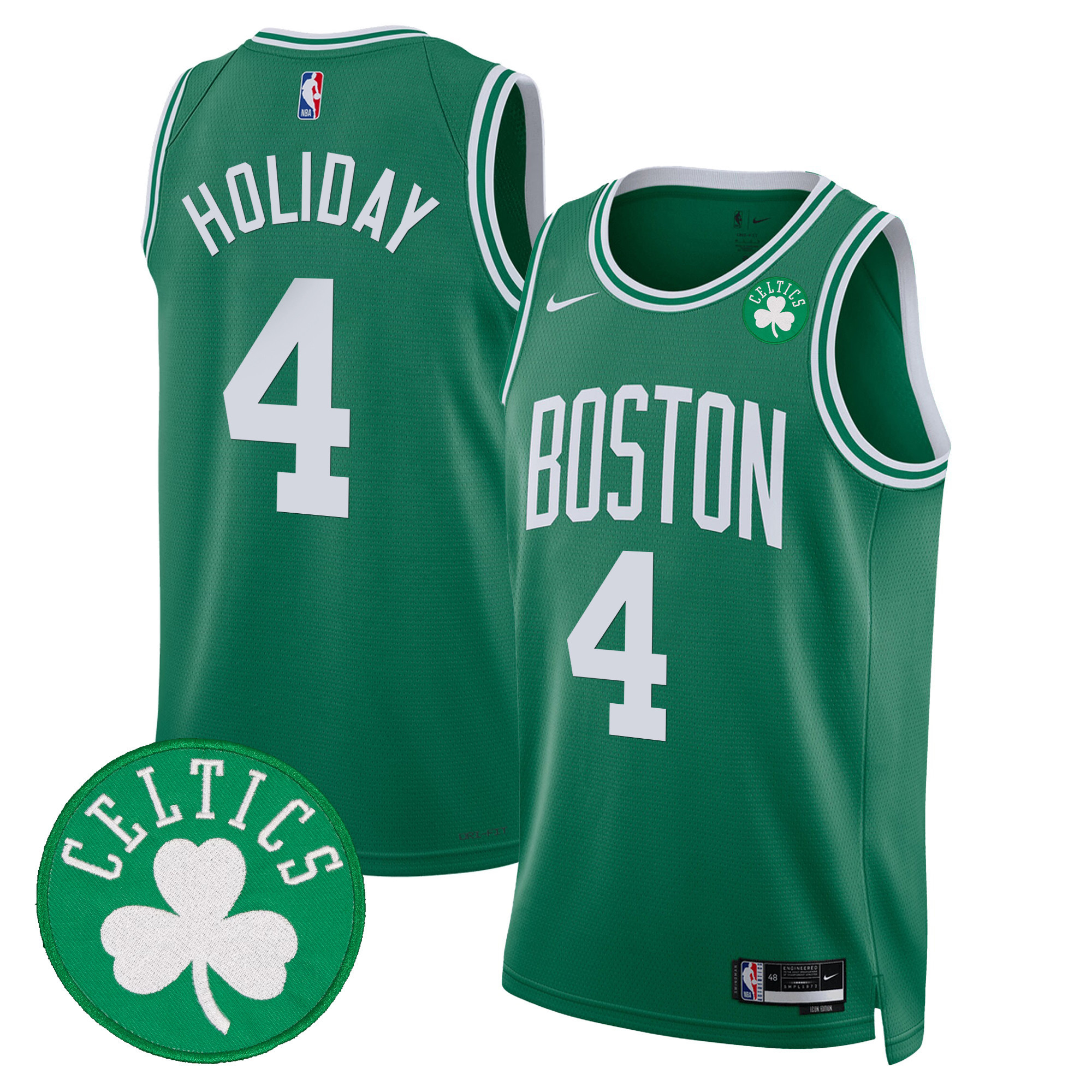 Jrue Holiday Men's Boston Celtics Swingman Icon Jersey - All Stitched