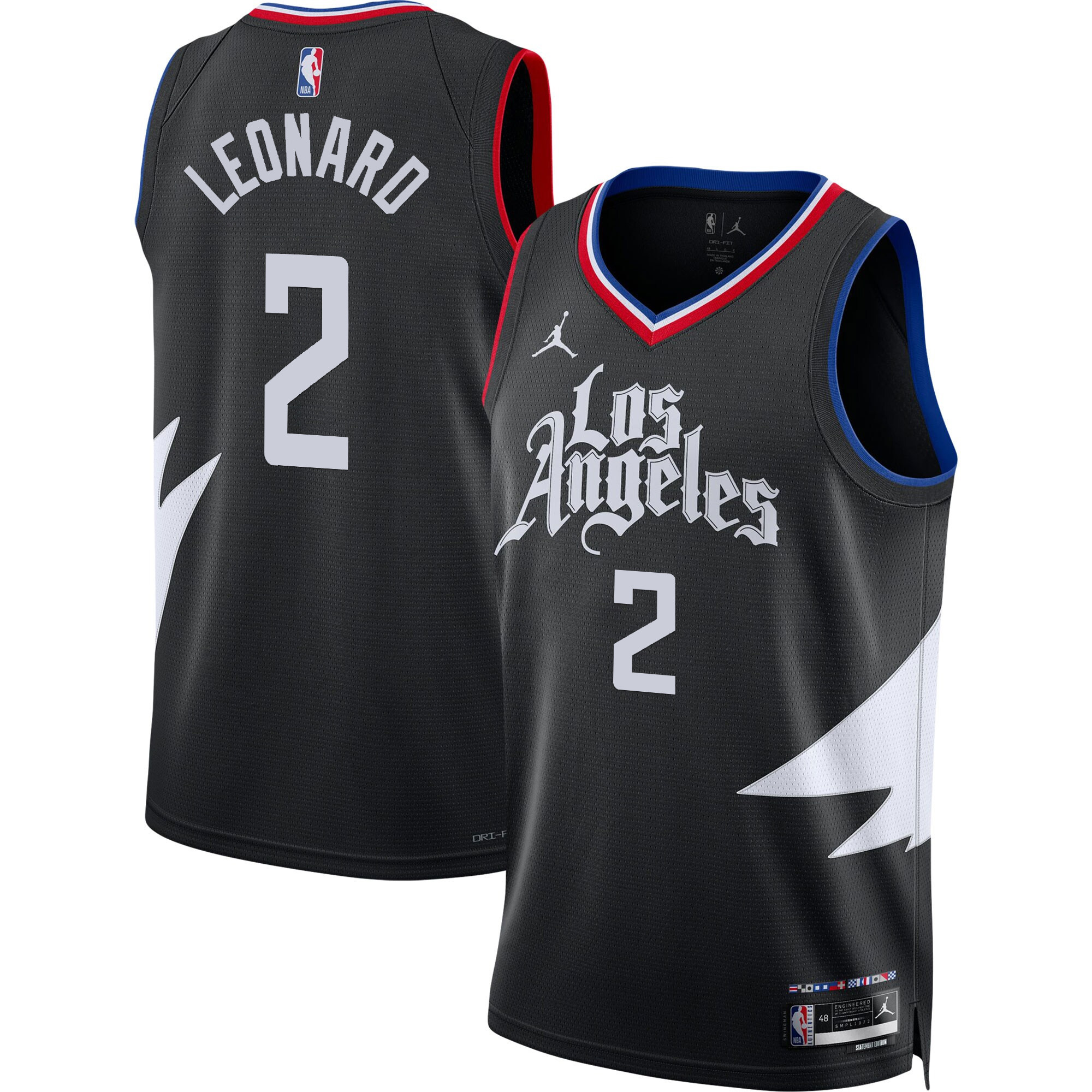 Kawhi Leonard Men's Los Angeles Clippers Swingman Statement Jersey - All Stitched