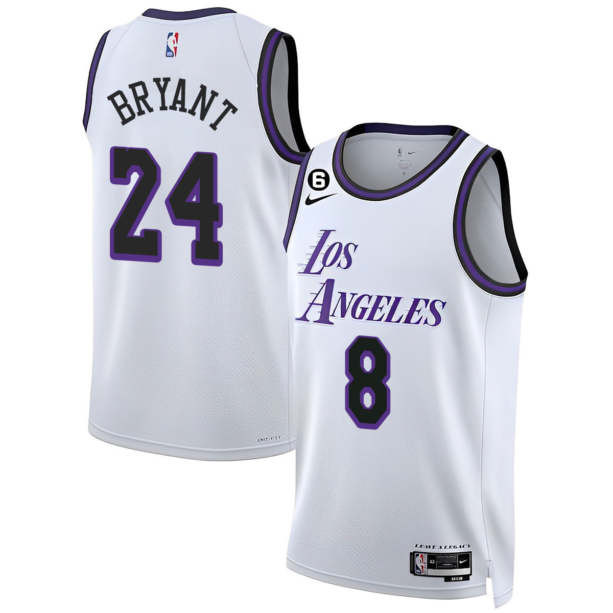 Kobe Bryant Men's Los Angeles Lakers 2023 City Jersey Collection - All Stitched