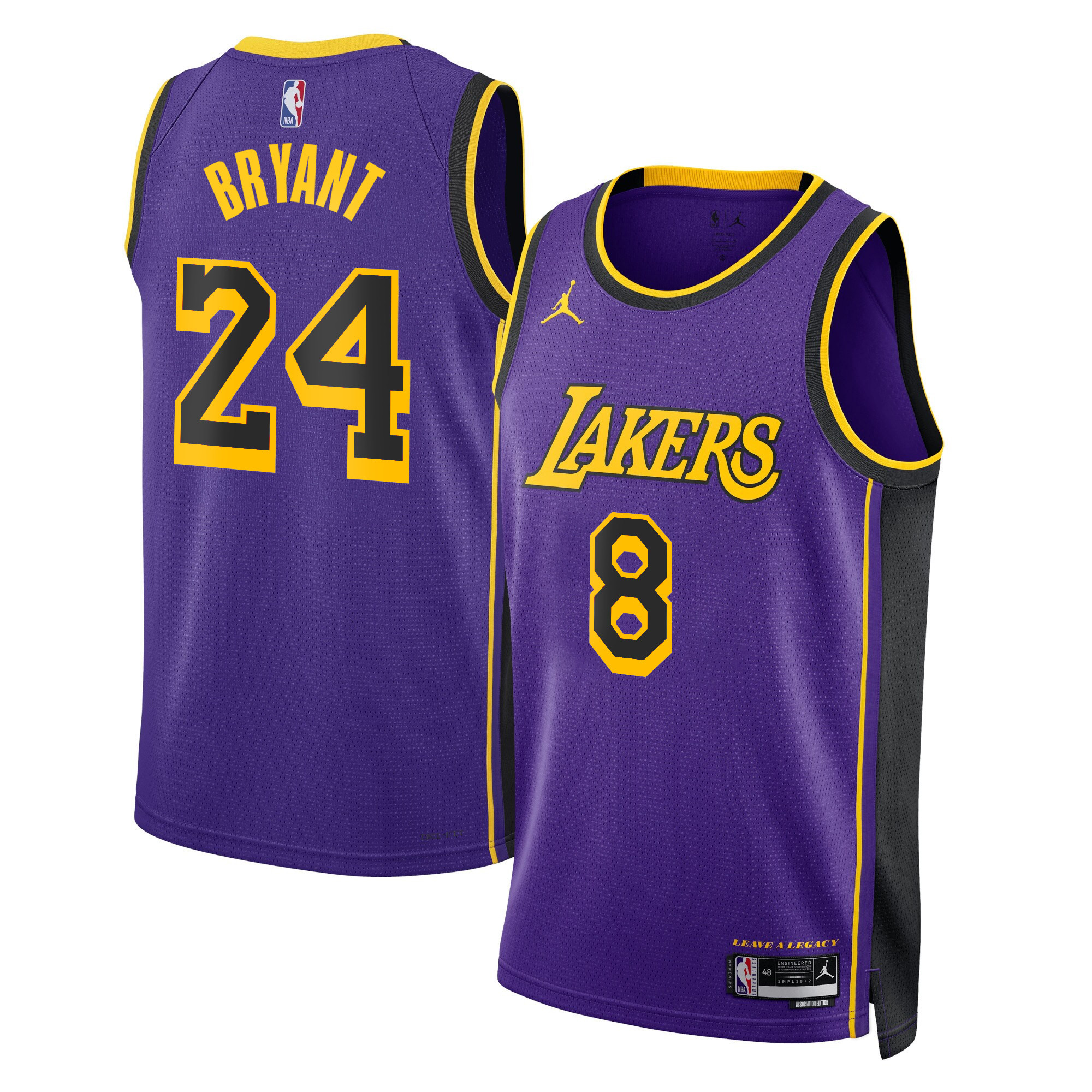 Kobe Bryant Men's Los Angeles Lakers Swingman Statement Jersey - All Stitched