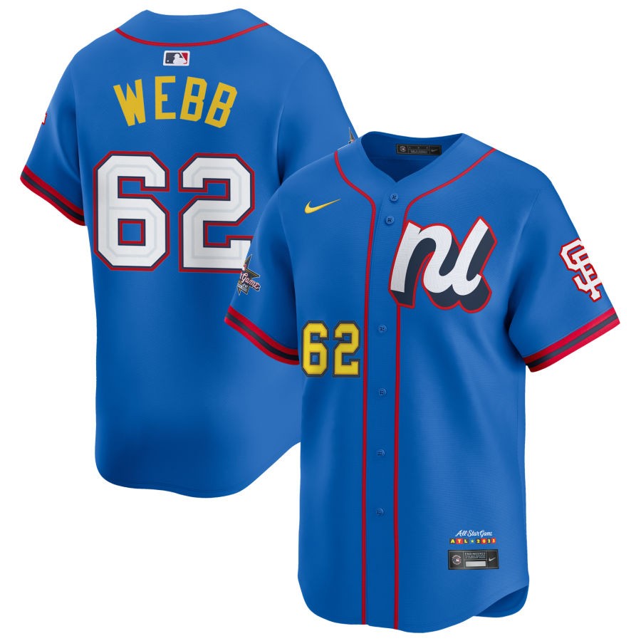 Logan Webb National League 2025 All-Star Edition Limited Men Jersey - Blue (2)