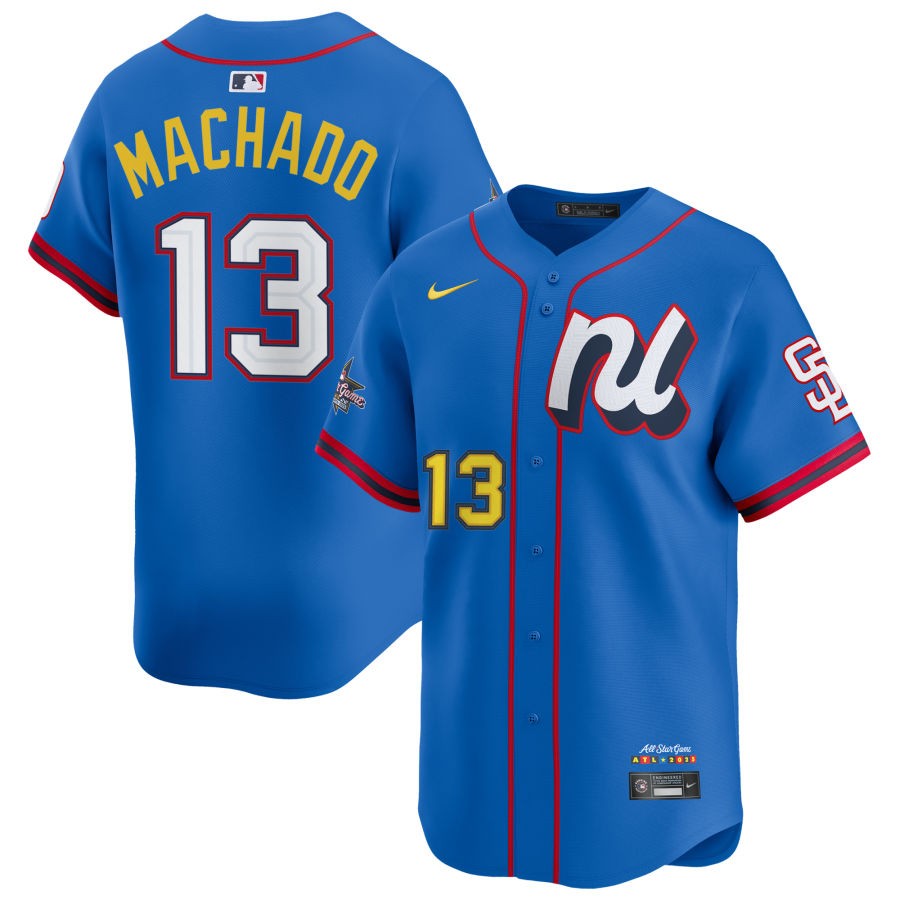 Manny Machado National League 2025 All-Star Edition Limited Men Jersey - Blue (1)