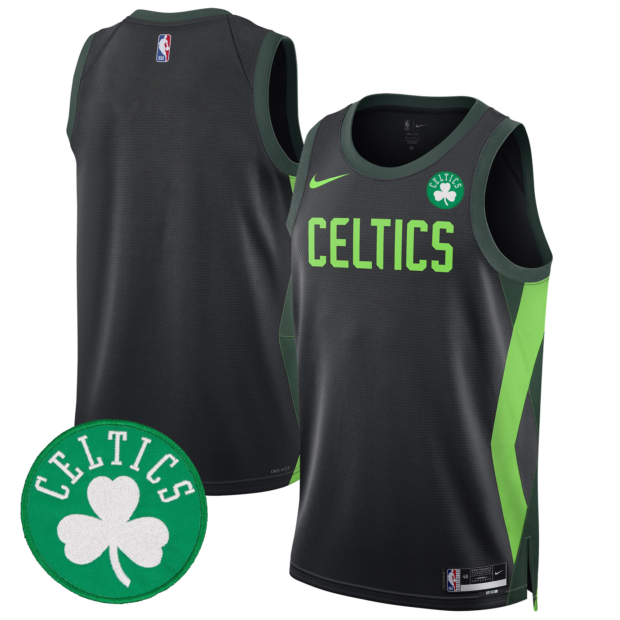 Men's Boston Celtics Swingman 24/25 City Jersey - All Stitched