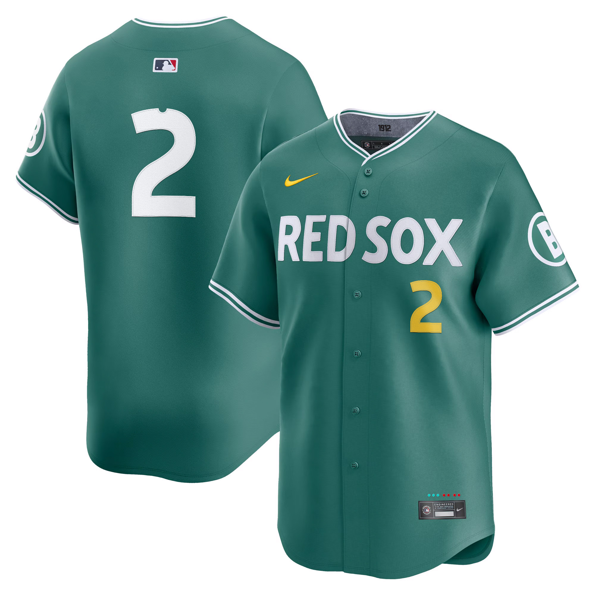Men's Boston Red Sox 2025 City Connect Vapor Premier Limited Alex Bregman Jersey V3 - All Stitched