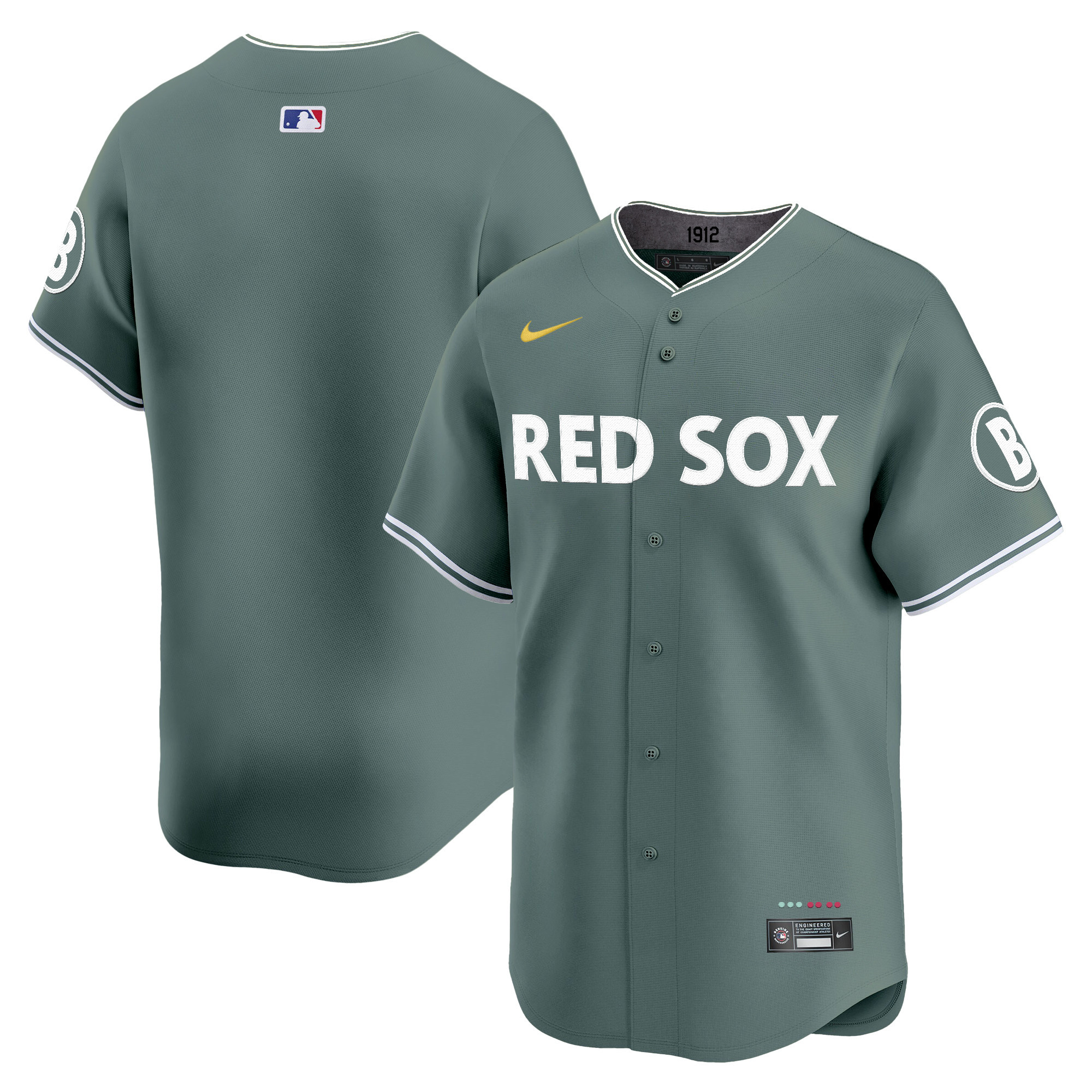 Men's Boston Red Sox 2025 City Connect Vapor Premier Limited Jersey V2 - All Stitched