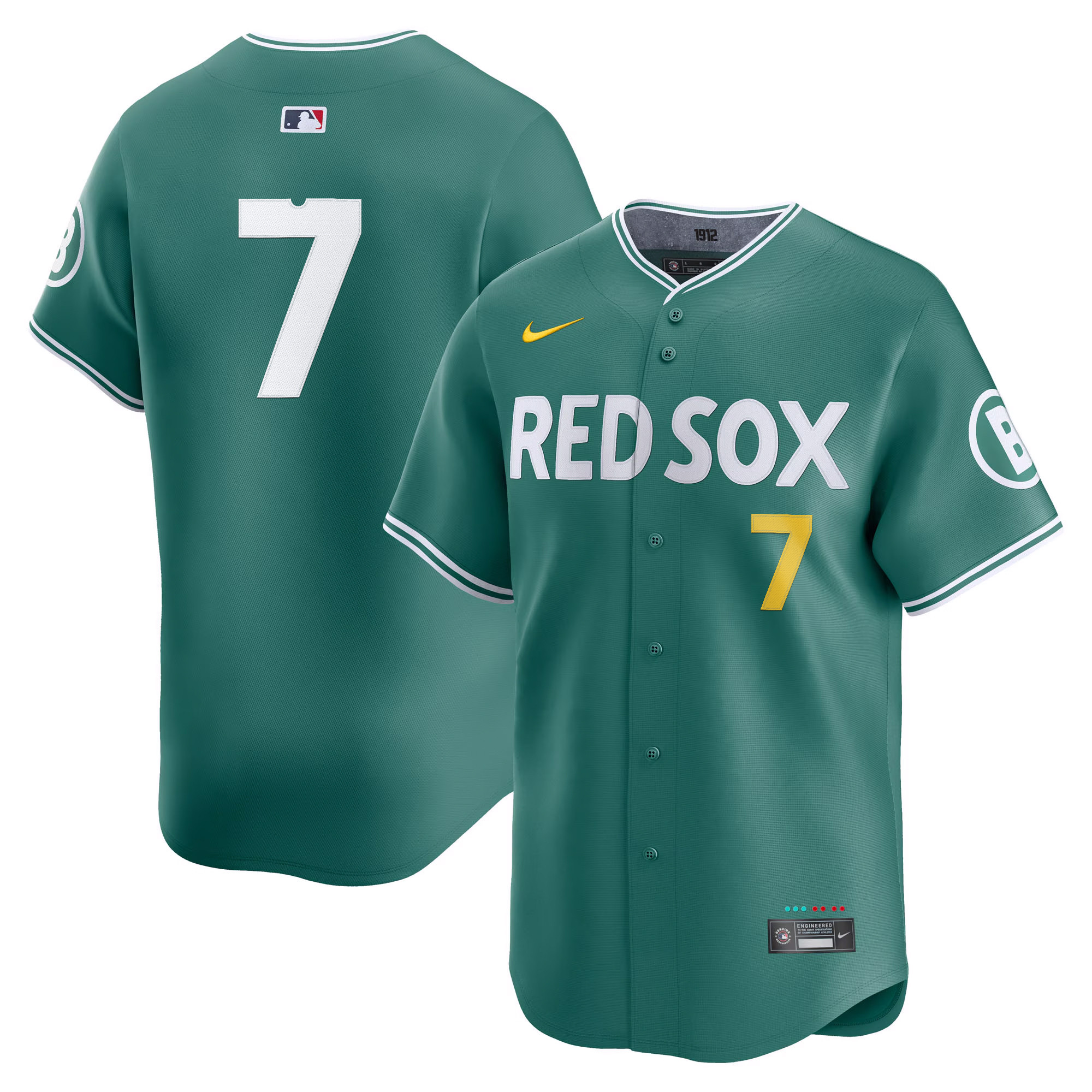 Men's Boston Red Sox 2025 City Connect Vapor Premier Limited Masataka Yoshida Jersey V3 - All Stitched
