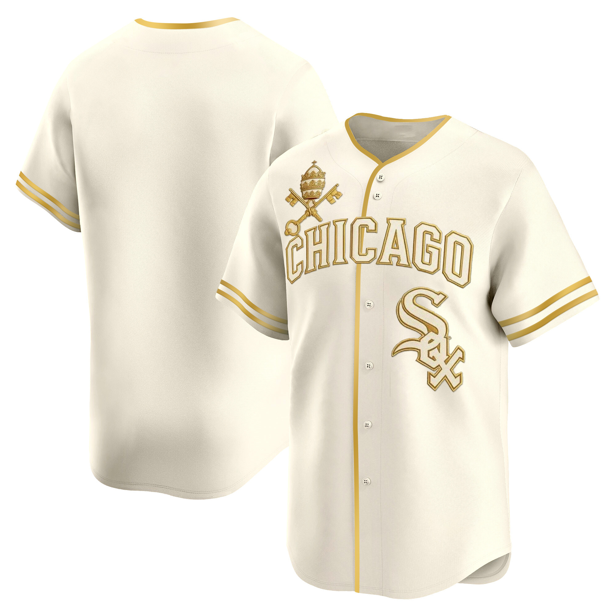 Men's Chicago White Sox 'Pope Leo XIV Vapor Premier Limited Jersey - All Stitched