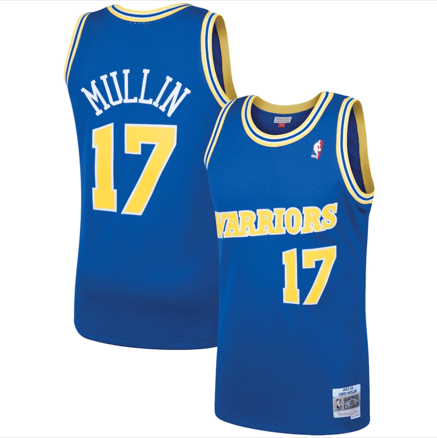 Men's Chris Mullin Golden State Warriors Royal Blue Jersey ÃƒÂ¢Ã¢â€šÂ¬Ã¢â‚¬Å“ All Stitched