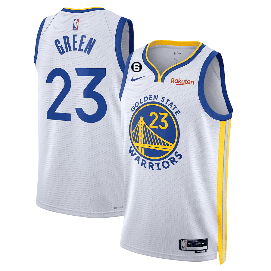 Men's Draymond Green Golden State Warriors 2022/23 Players Jersey - Association White Edition - All Stitched