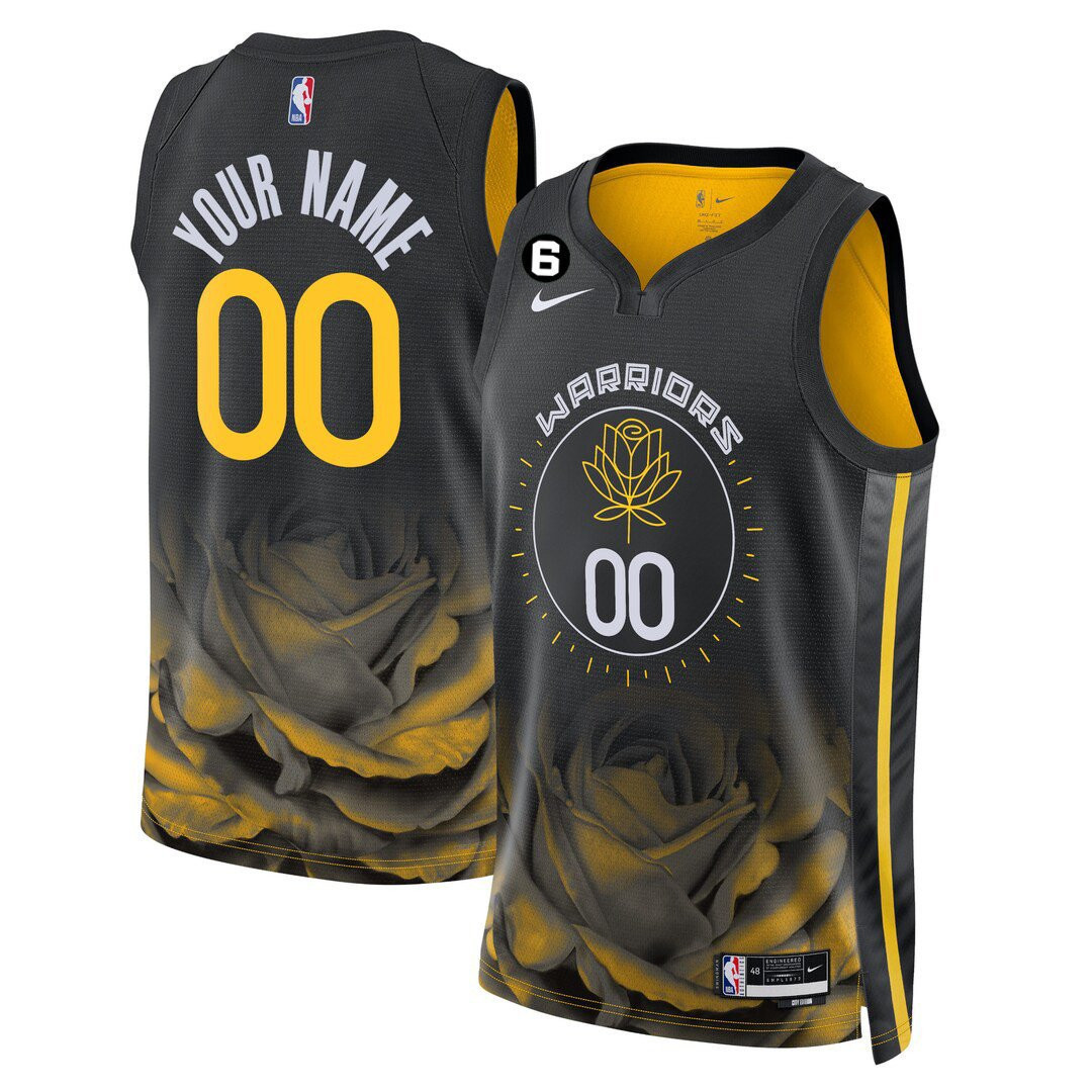 Men's Golden State Warriors 2022/23 Players Custom City Jersey - All Stitched