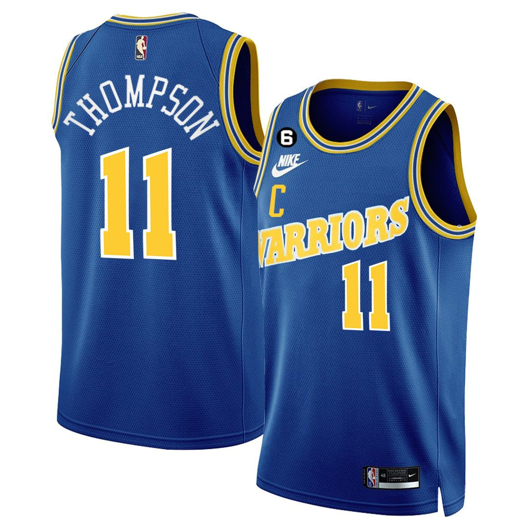 Men's Klay Thompson Golden State Warriors 2022/23 Players Jersey - Classic Edition - All Stitched