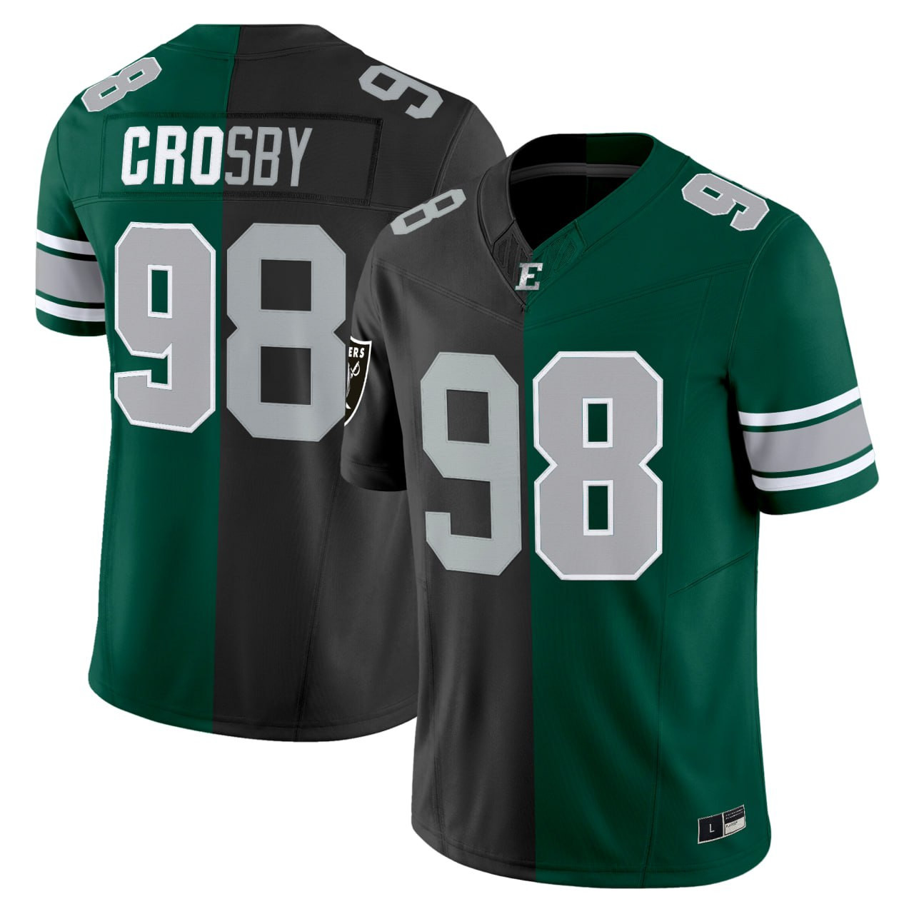 Men's Maxx Crosby Las Vegas Raiders Split Vapor Limited Maxx Crosby Jersey - All Stitched