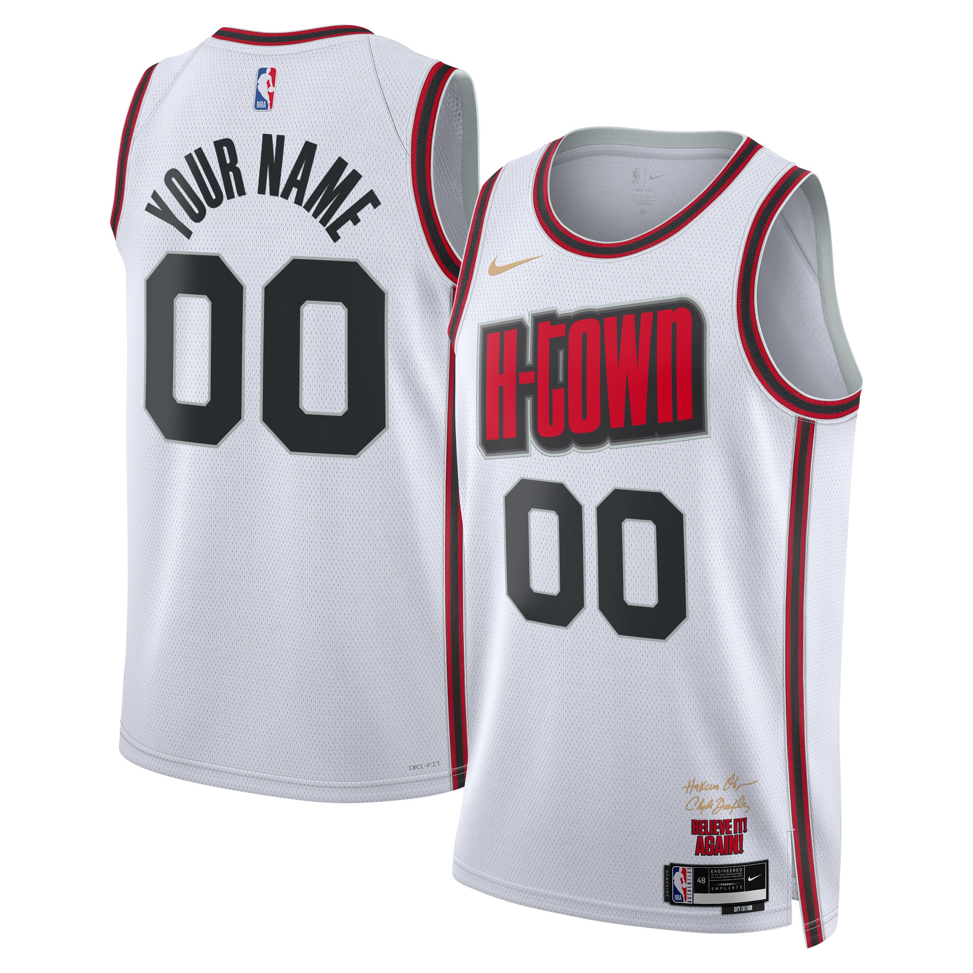Men's Orlando Magic City Edition Swingman Silver Custom Jersey 2024-2025 - All Stitched