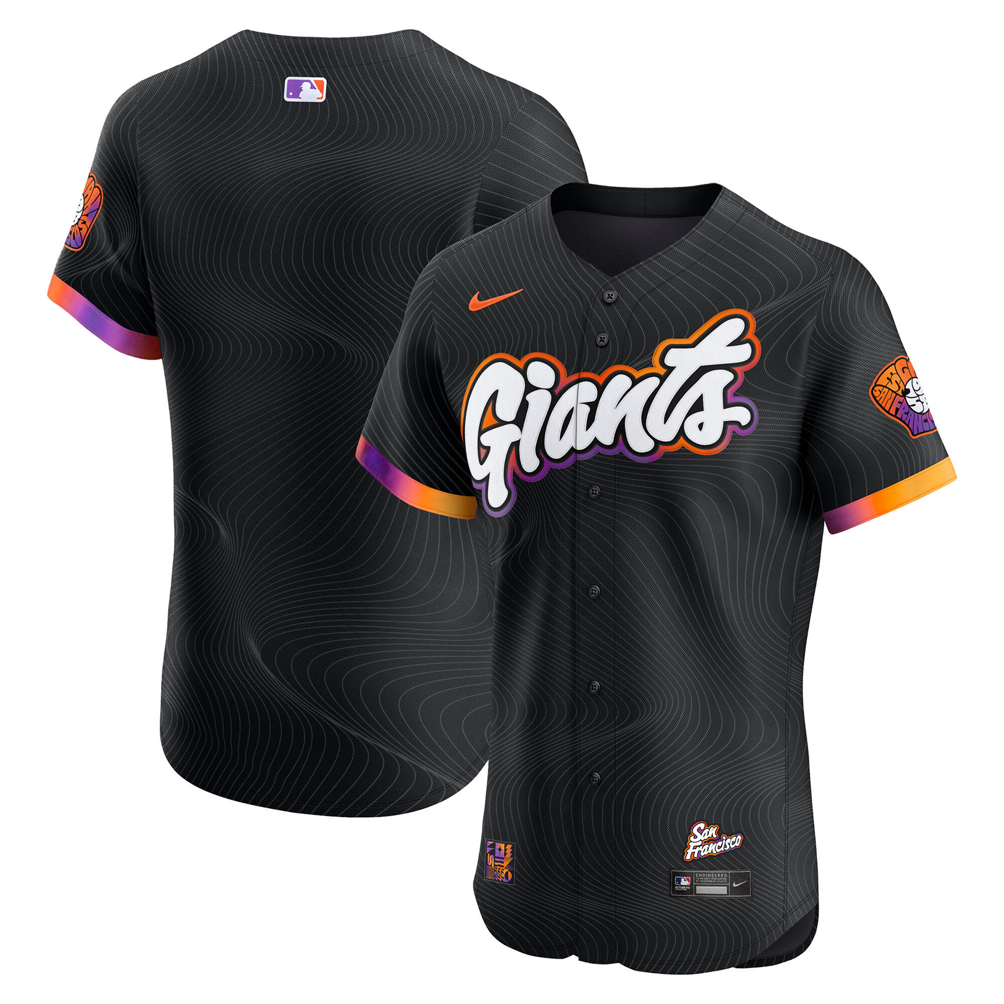 Men's San Francisco Giants 2025 City Connect Vapor Premier Elite Jersey - All Stitched