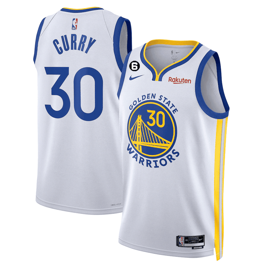 Men's Stephen Curry Golden State Warriors 2022/23 Players Jersey - Association White Edition - All Stitched