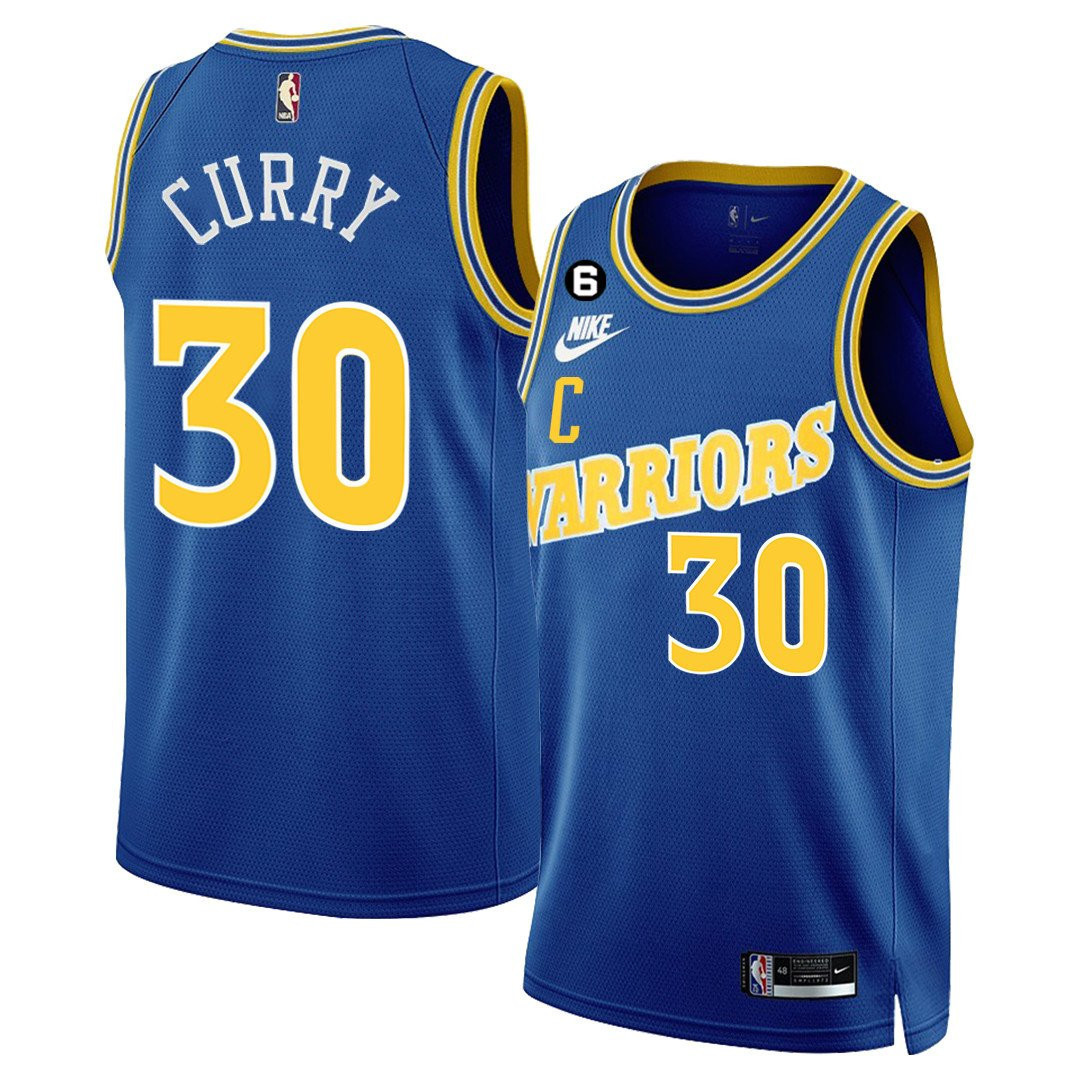 Men's Stephen Curry Golden State Warriors 2022/23 Players Jersey - Classic Edition - All Stitched