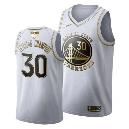Men's Stephen Curry Stephen Curry Golden State Warriors 2021 NBA Scoring Champion Jersey - All Stitched