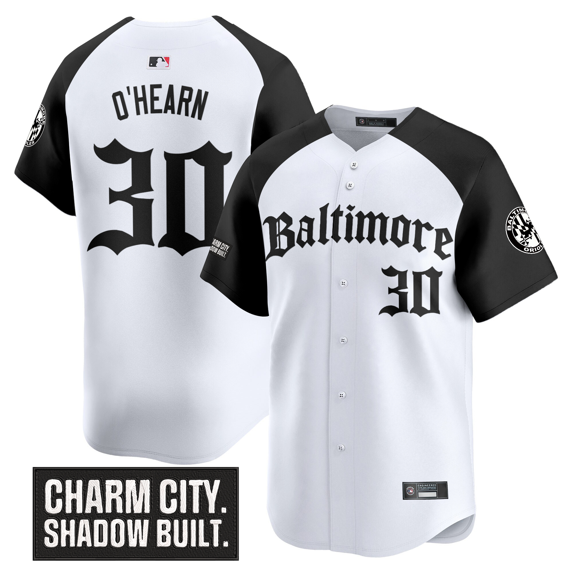 Ryan OHearn Men's Baltimore Orioles 'Gothic Harbor Edition Vapor Premier Limited Alternate Jersey - All Stitched
