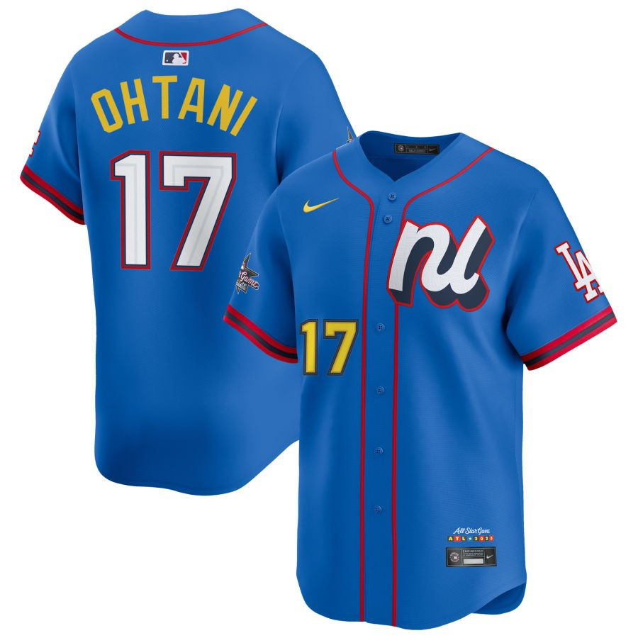 Shoheil Ohtani National League 2025 All-Star Edition Limited Men Jersey - Blue (2)