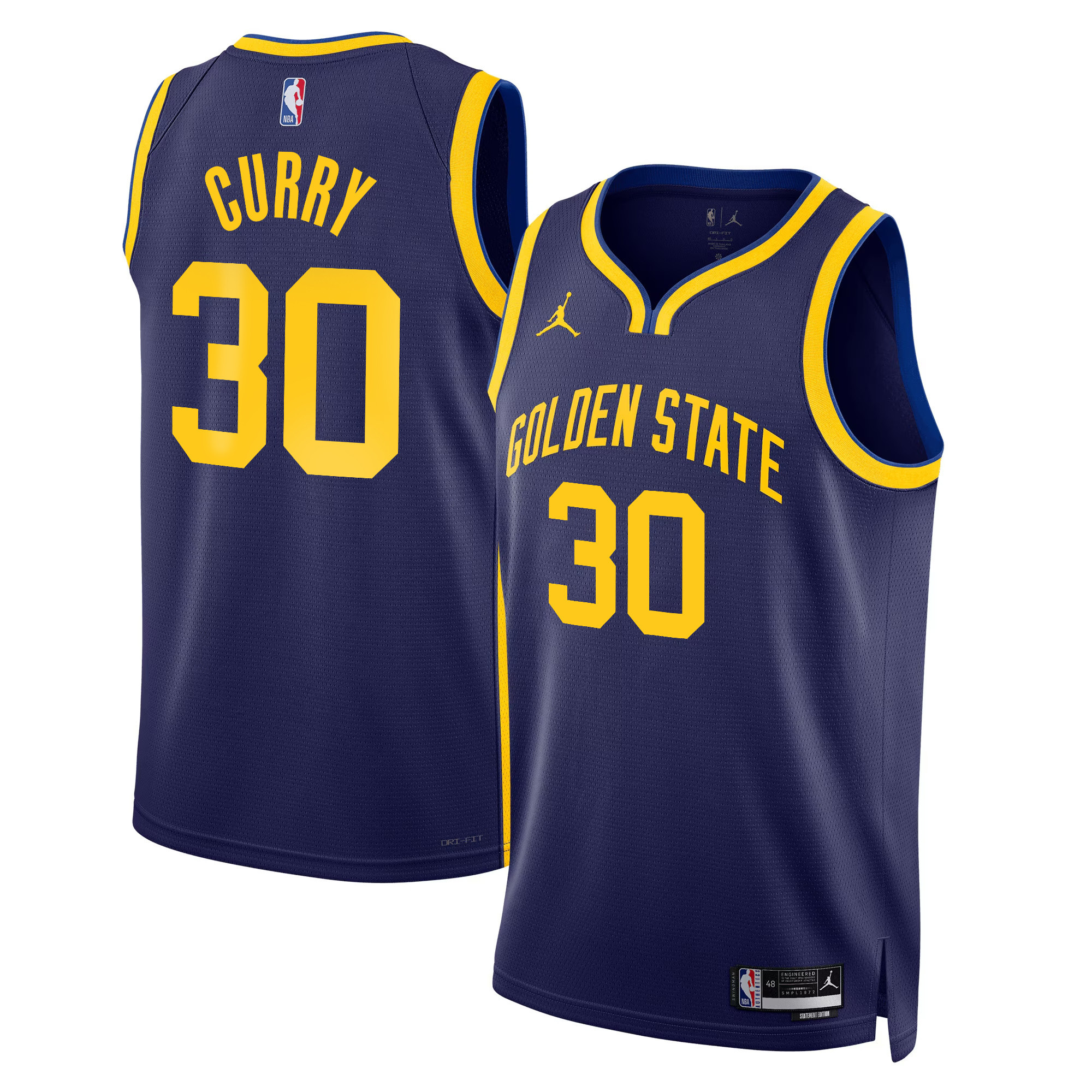 Stephen Curry Men's Golden State Warriors 2025 Swingman Statement Jersey - All Stitched