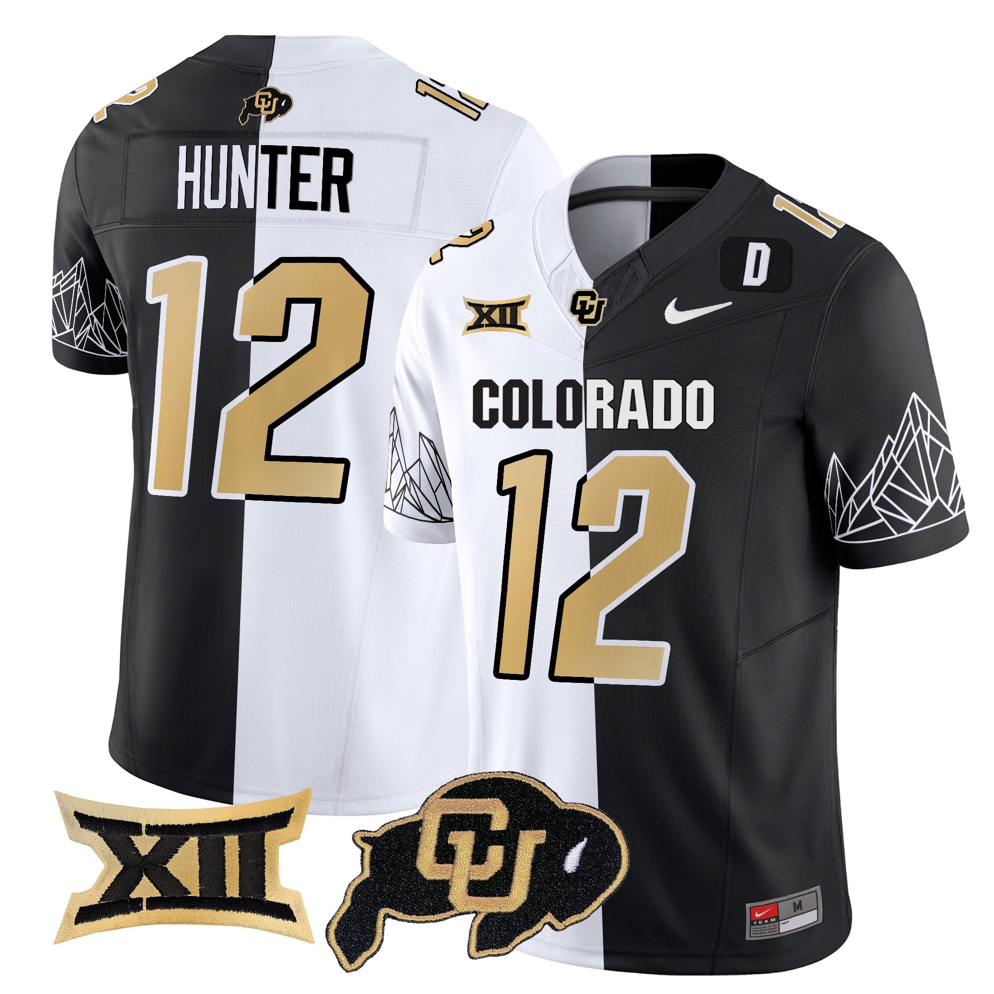 Travis Hunter Men's Colorado Buffaloes 2025 Vapor Limited Stripeout Jersey V2 - All Stitched