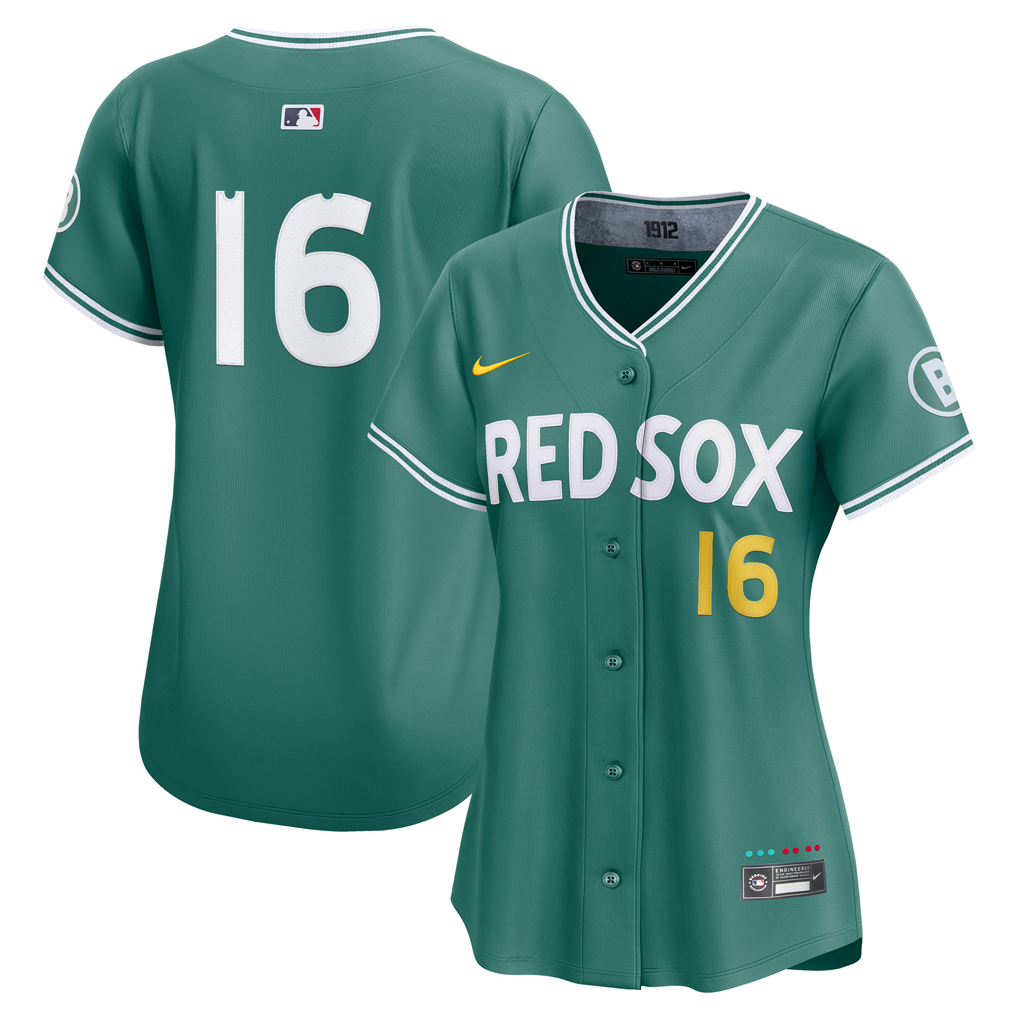 Women's Boston Red Sox 2025 City Connect Vapor Premier Limited Jarren Duran Jersey V3 - All Stitched