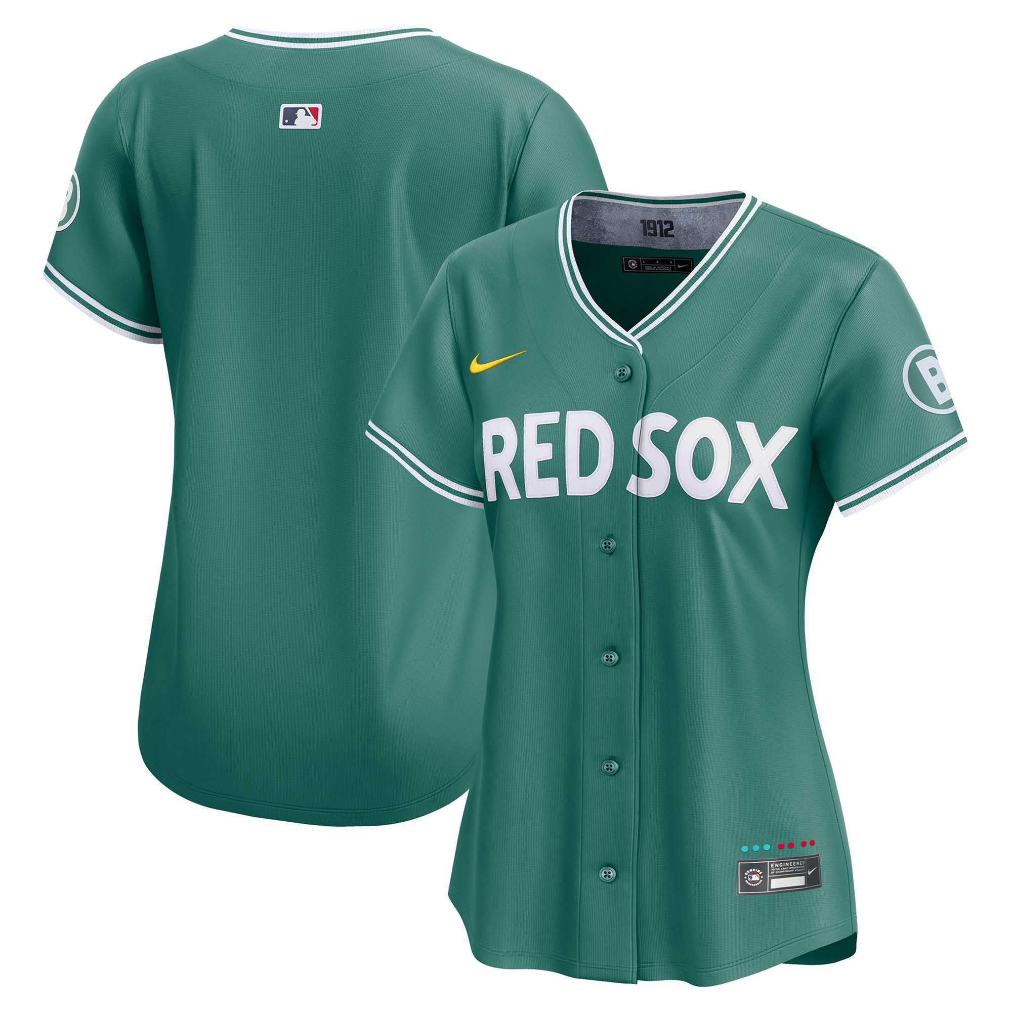 Women's Boston Red Sox 2025 City Connect Vapor Premier Limited Jersey V3 - All Stitched