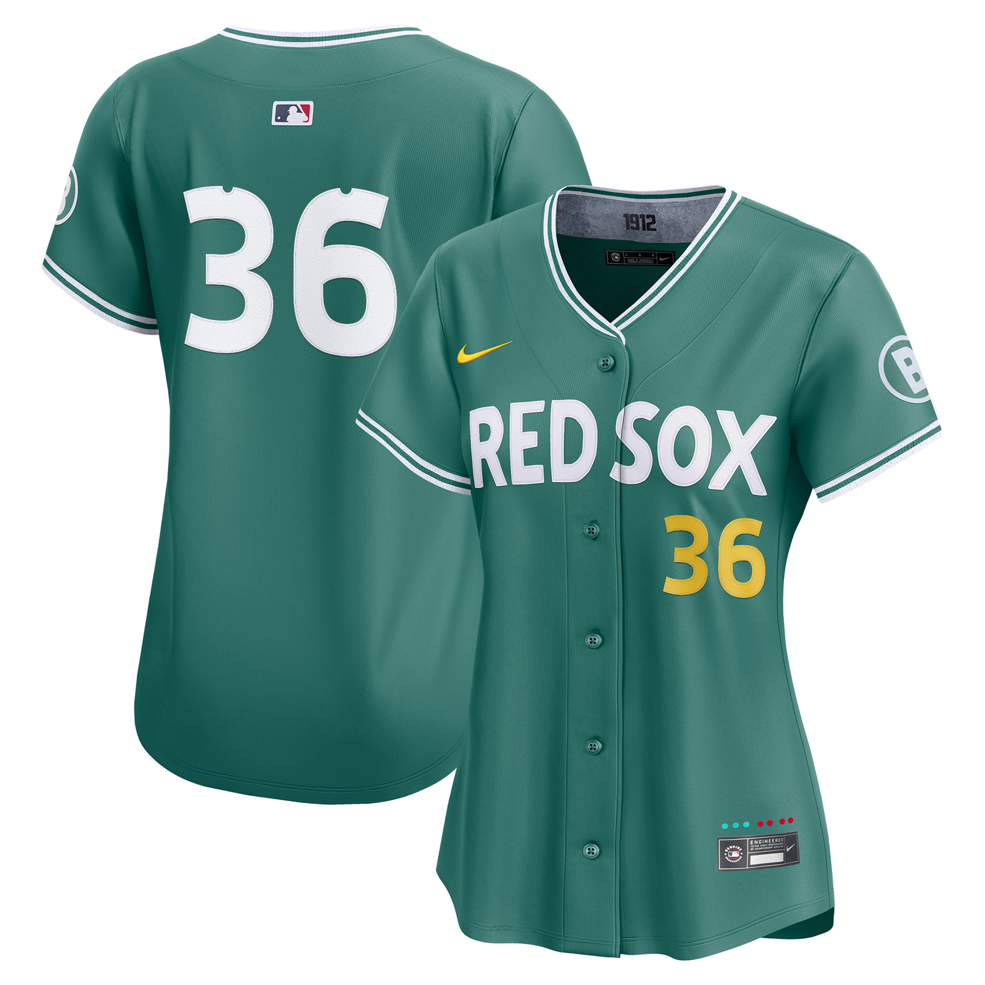 Women's Boston Red Sox 2025 City Connect Vapor Premier Limited Triston Casas Jersey V3 - All Stitched
