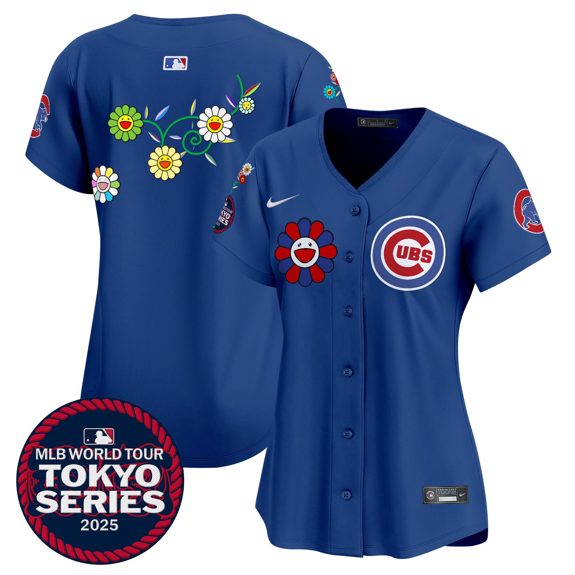 Women's Chicago Cubs Tokyo Series 2025 Vapor Premier Limited Royal Jersey - Stitched