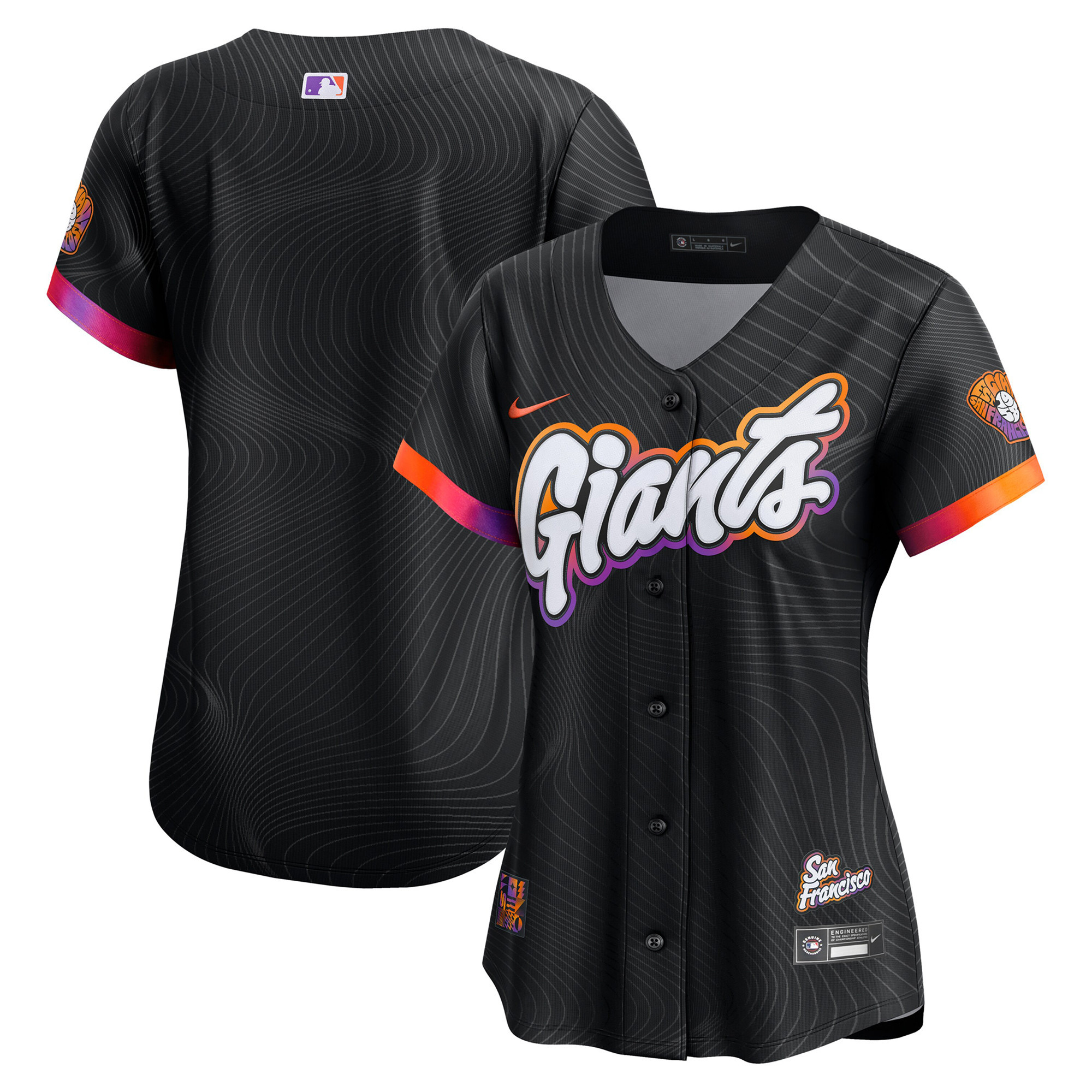 Women's San Francisco Giants 2025 City Connect Vapor Premier Limited Jersey - All Stitched