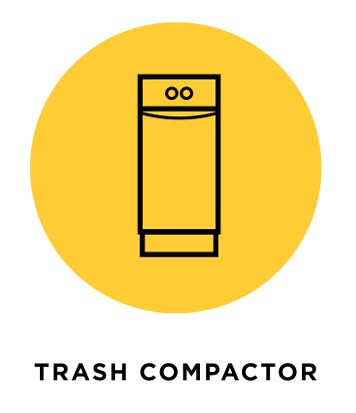 KUCC151EBS0 KitchenAid Trash Compactor