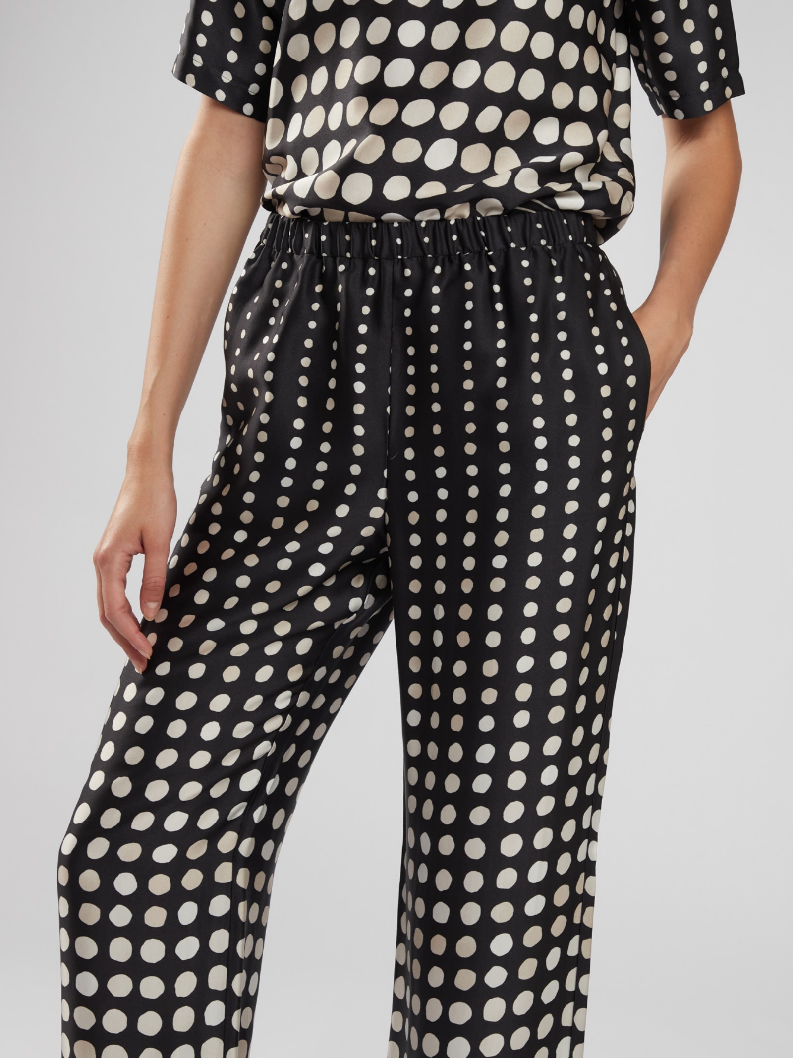 Pantaloni larghi - Caractère - Mocerino