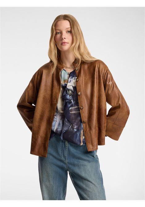 Camicia in tessuto spalmato Elena Mirò | Camicie e Bluse | 5018Z000022N22