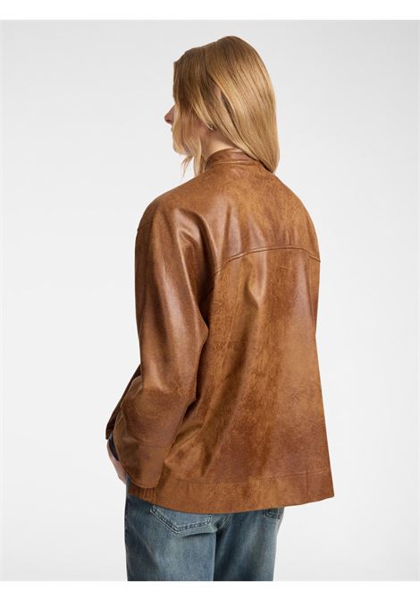 Camicia in tessuto spalmato Elena Mirò | Camicie e Bluse | 5018Z000022N22