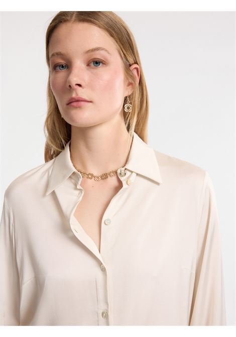 Camicia in raso Elena Mirò | Camicie e Bluse | 5127P100232N21