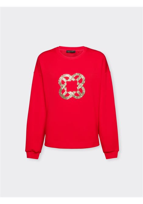 Felpa con ricamo Elena Mirò | Felpa | G848Z100427N16