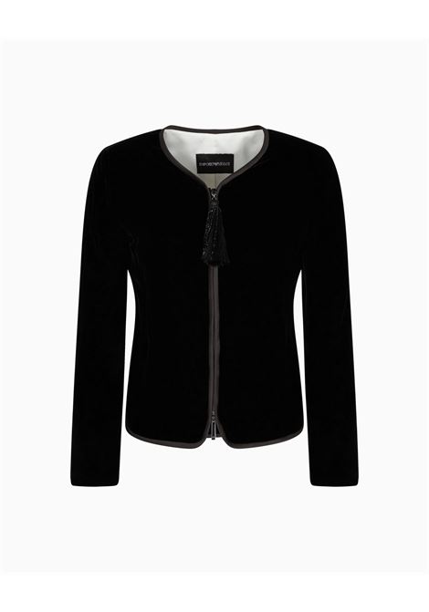 Giacca in velluto Emporio Armani | Blazer | EW001468-AF10208UC001