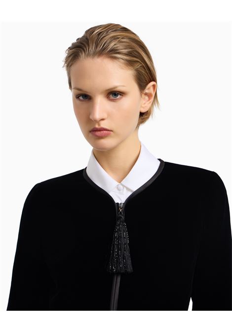 Giacca in velluto Emporio Armani | Blazer | EW001468-AF10208UC001