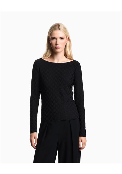 Maglia con scollo a barca Emporio Armani | Maglia | EW001993-AF16062UC001