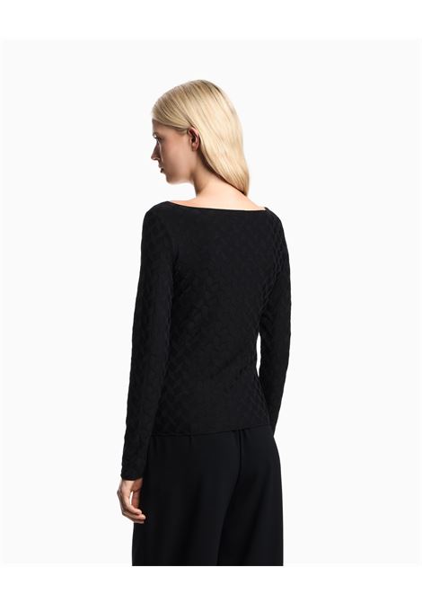 Maglia con scollo a barca Emporio Armani | Maglia | EW001993-AF16062UC001