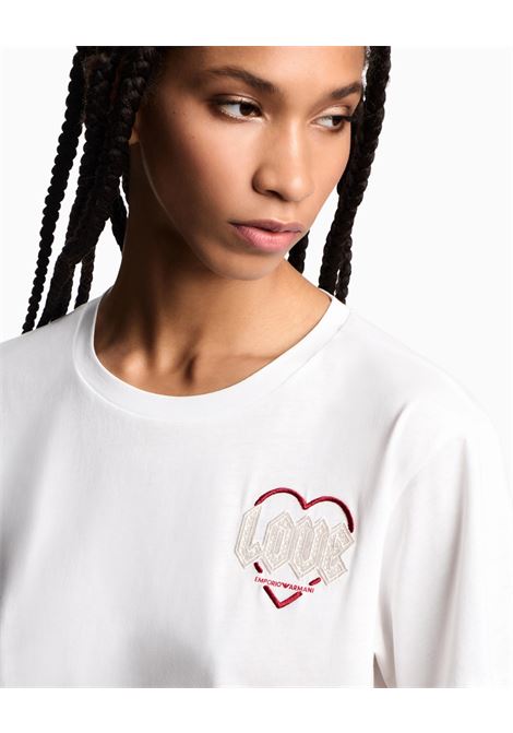 T-shirt girocollo in jersey Emporio Armani | T-shirt | EW002608-AF18844U0006